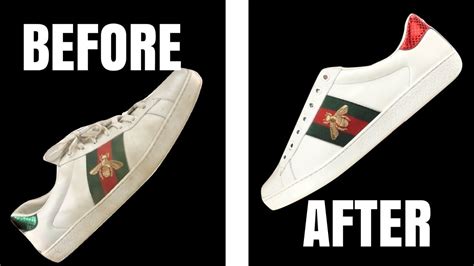 how to clean my white gucci sneakers|how to store Gucci sneakers.